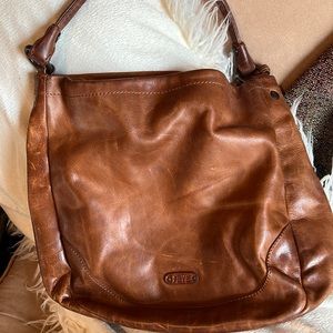 Frye shoulder bag leather great shape